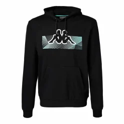Hoodie Homme Eldyn Sportswear Noir