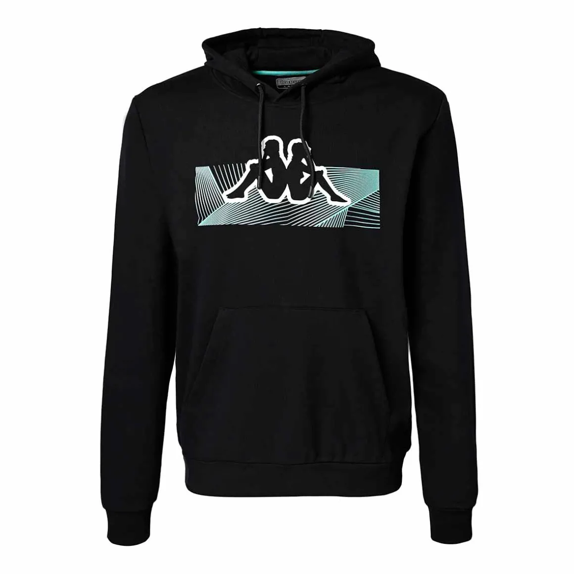 Hoodie Homme Eldyn Sportswear Noir