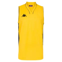 Maillot Basket Cairo Jaune Enfant