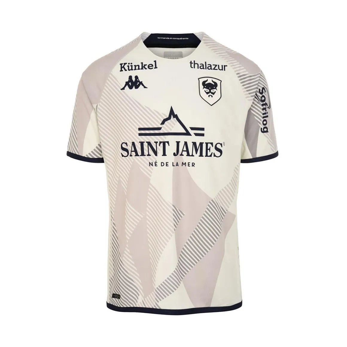 Maillot Kombat Away Sm Caen 22/23 Blanc Homme