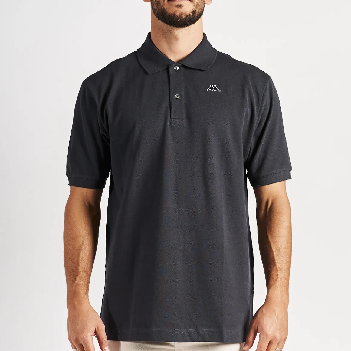 Polo Aarau Robe Di Kappa Bleu Homme