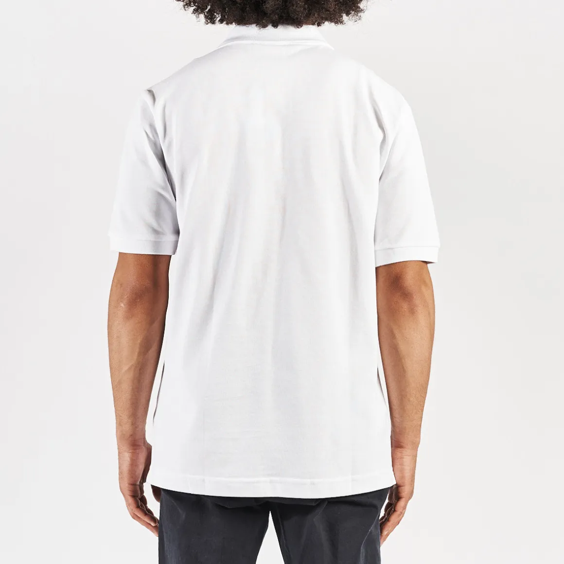 Polo Aarau Robe Di Kappa Blanc Homme