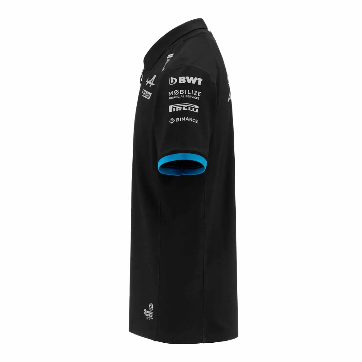 Polo Acrem Bwt Alpine F1 Team 2023 Enfant Noir