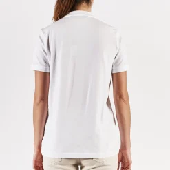 Polo Carly Robe Di Kappa Blanc Femme