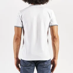 Polo Ezio Blanc Homme
