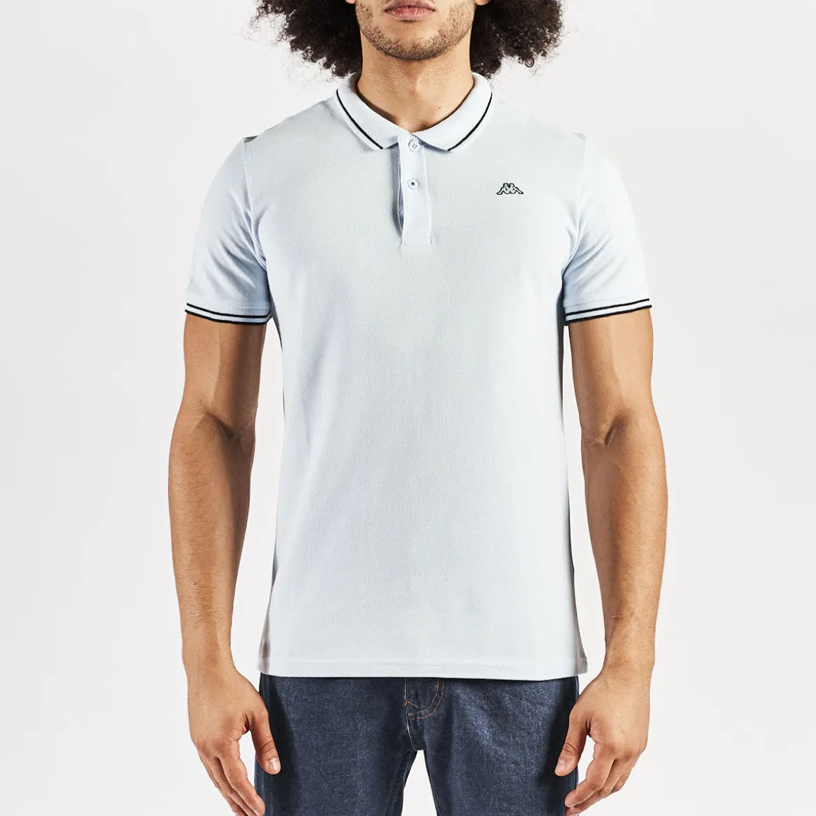 Polo Ezio Bleu Homme