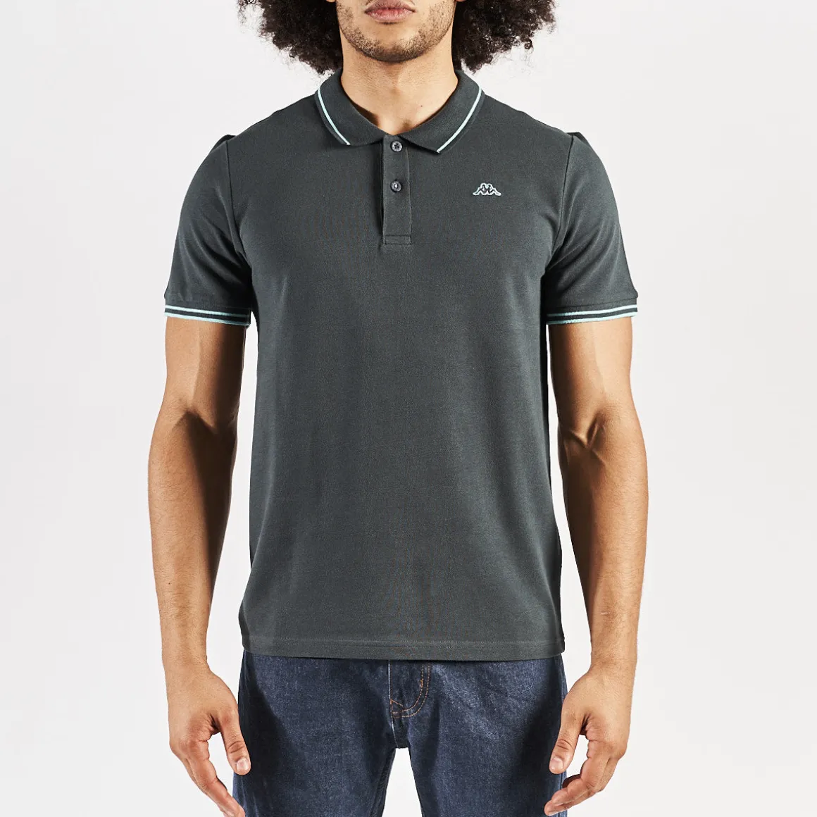 Polo Ezio Gris Homme