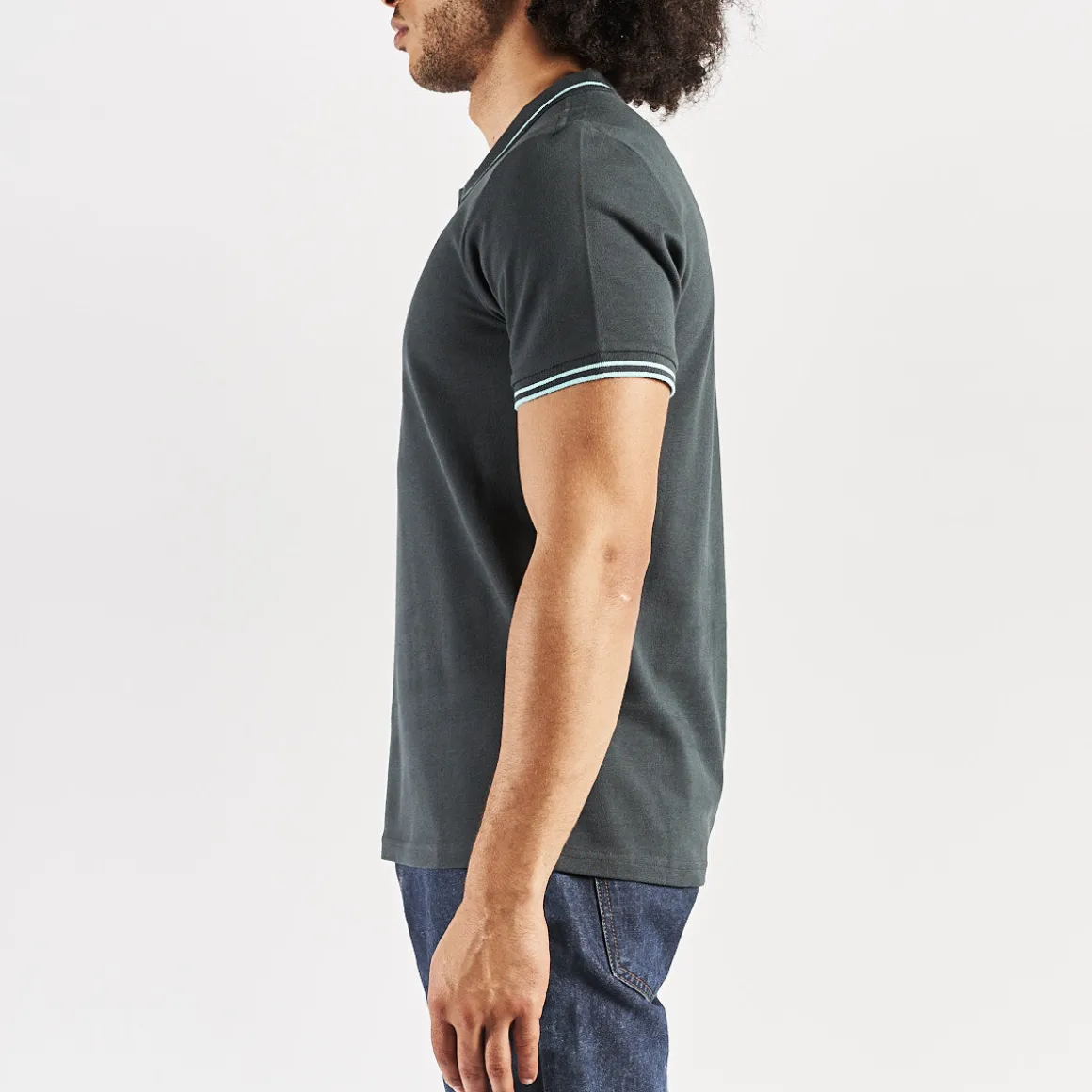 Polo Ezio Gris Homme