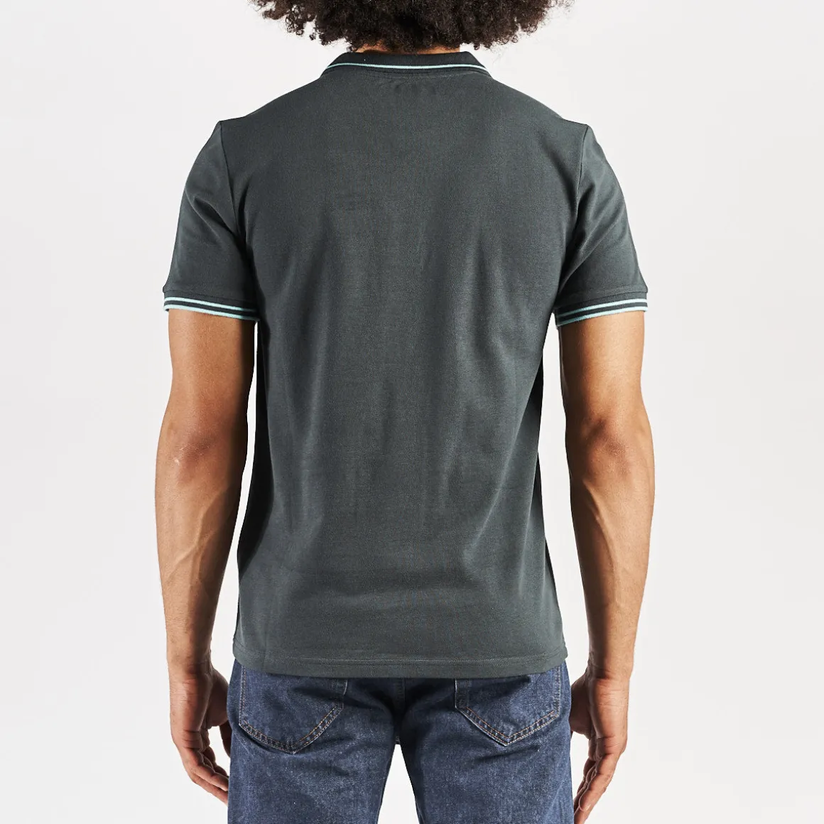 Polo Ezio Gris Homme