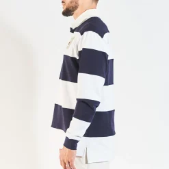 Polo Halyf Robe Di Kappa Blanc Unisexe