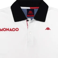 Polo Homme Herve Robe Di Kappa - As Monaco 2023 Blanc