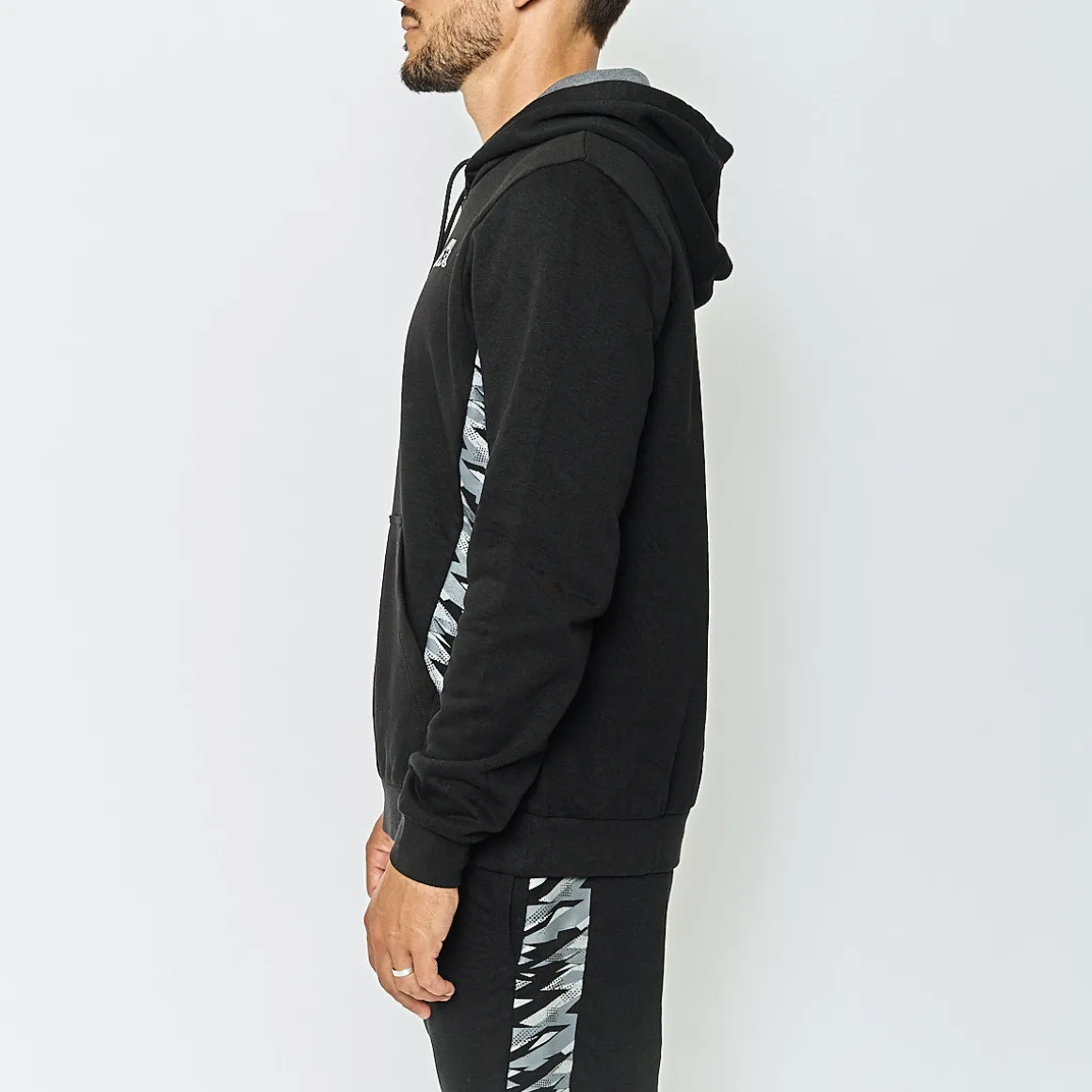 Sweat-Shirt A Capuche Enfant Cheldy Noir