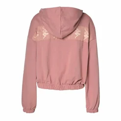 Sweat-Shirt A Capuche Femme Vajolet Authentic Marron