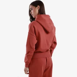 Sweat-Shirt A Capuche Femme Vicky Authentic Marron