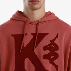 Sweat-Shirt A Capuche Homme Vaste Authentic Marron
