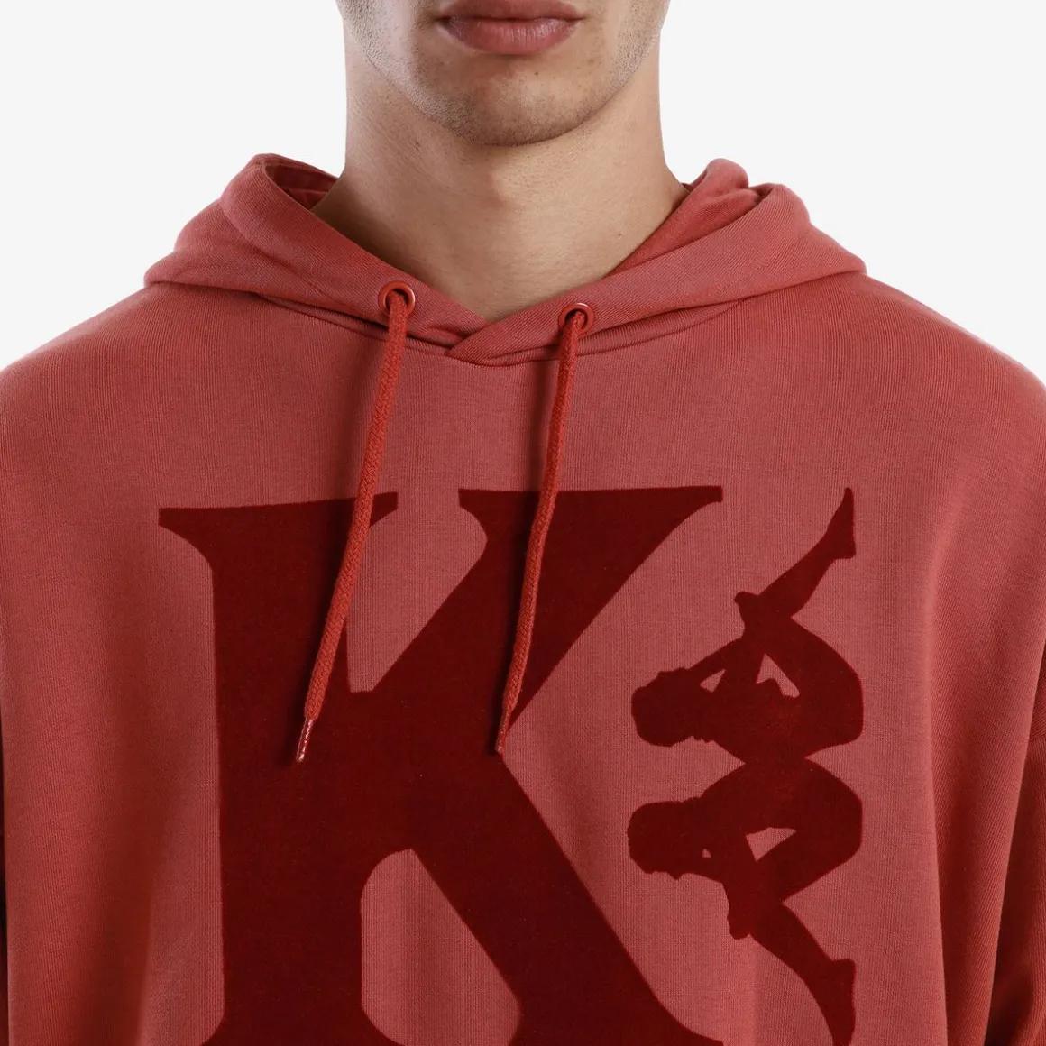 Sweat-Shirt A Capuche Homme Vaste Authentic Marron
