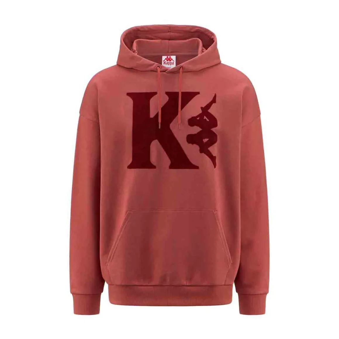 Sweat-Shirt A Capuche Homme Vaste Authentic Marron