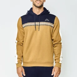 Sweat-Shirt A Capuche Homme Imagin Marron