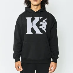 Sweat-Shirt A Capuche Homme Vaste Authentic Noir