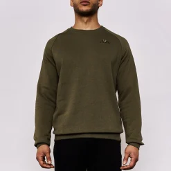 Sweatshirt Homme Caimali Sportswear Vert
