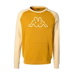 Sweatshirt Homme Logo Zaimali Jaune