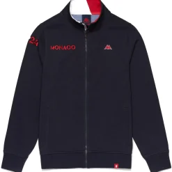 Sweatshirt Homme Nadav Robe Di Kappa - As Monaco 2023 Bleu