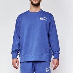 Sweatshirt Homme Snipu Authentic Bleu