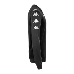 Sweatshirt Parme Noir Enfant