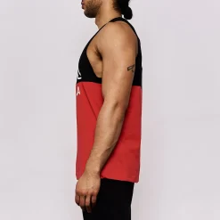 Top Homme Eric Sportswear Rouge