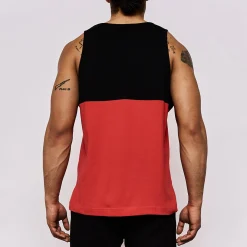 Top Homme Eric Sportswear Rouge