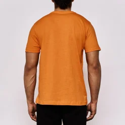 T-Shirt Cafers Orange Homme