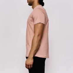 T-Shirt Cafers Rose Homme