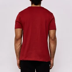 T-Shirt Cafers Rouge Homme