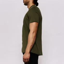 T-Shirt Cafers Vert Homme