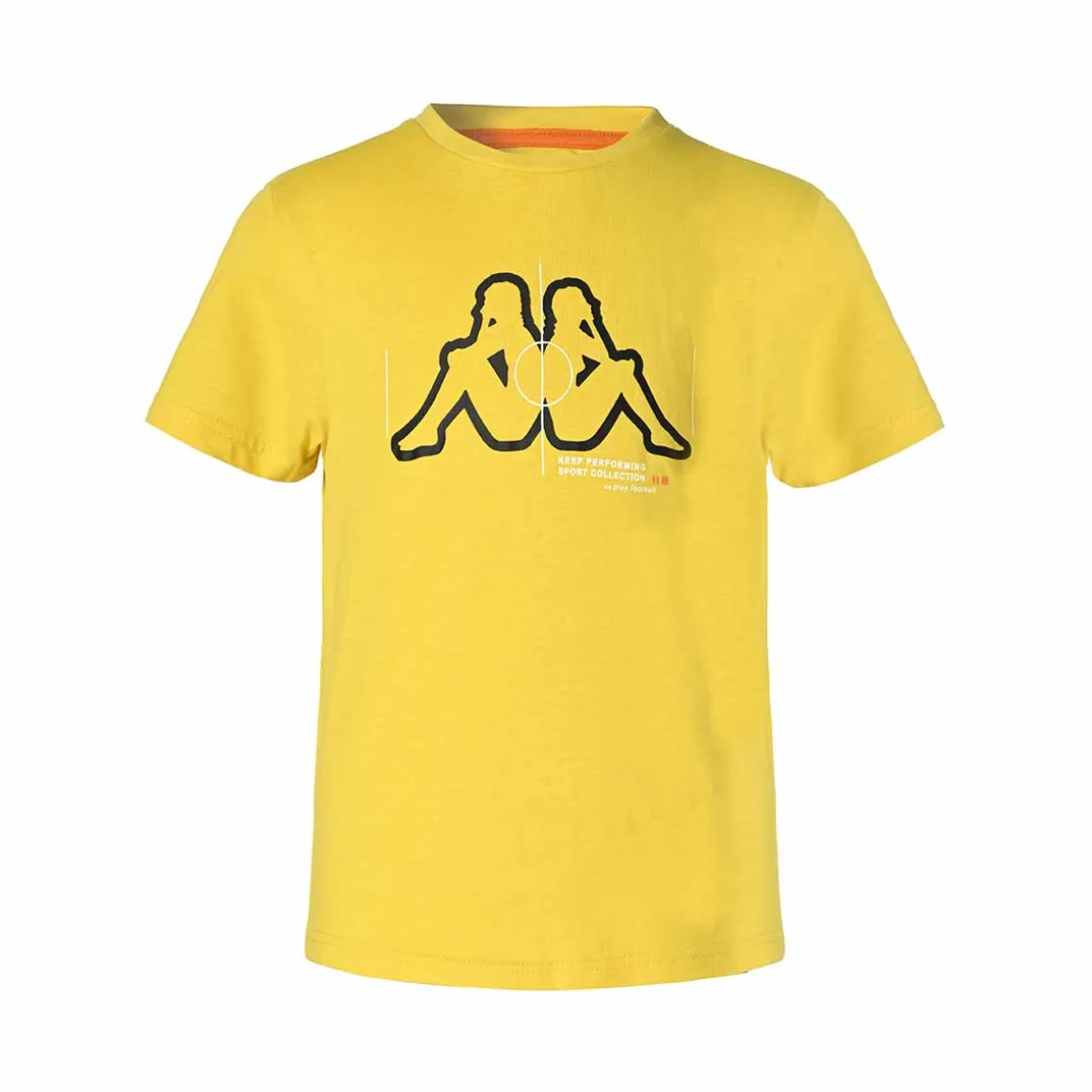 T-Shirt Enfant Bollengo Sportswear Jaune