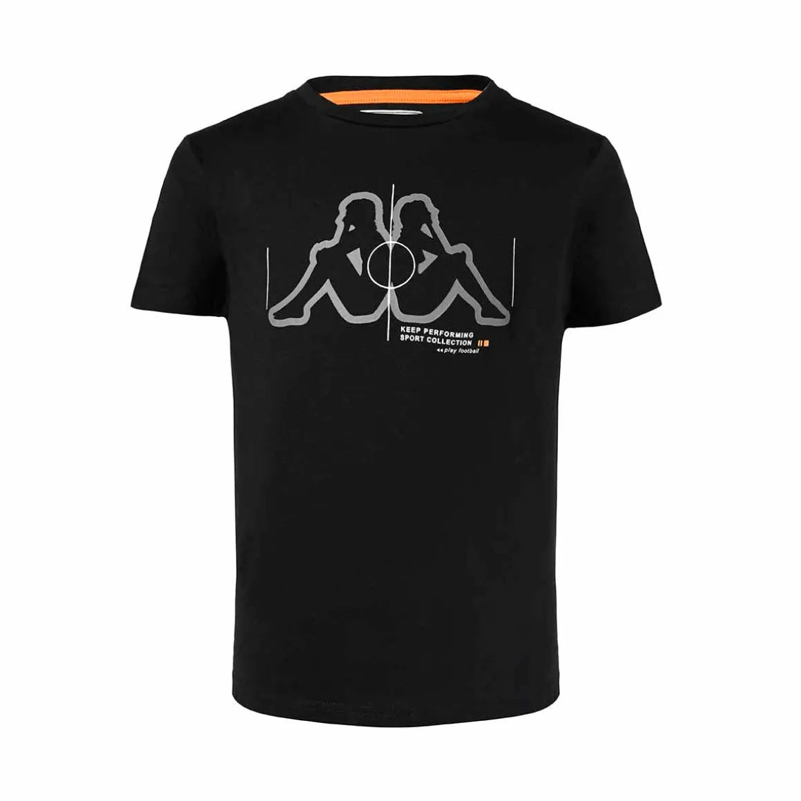 T-Shirt Enfant Bollengo Sportswear Noir