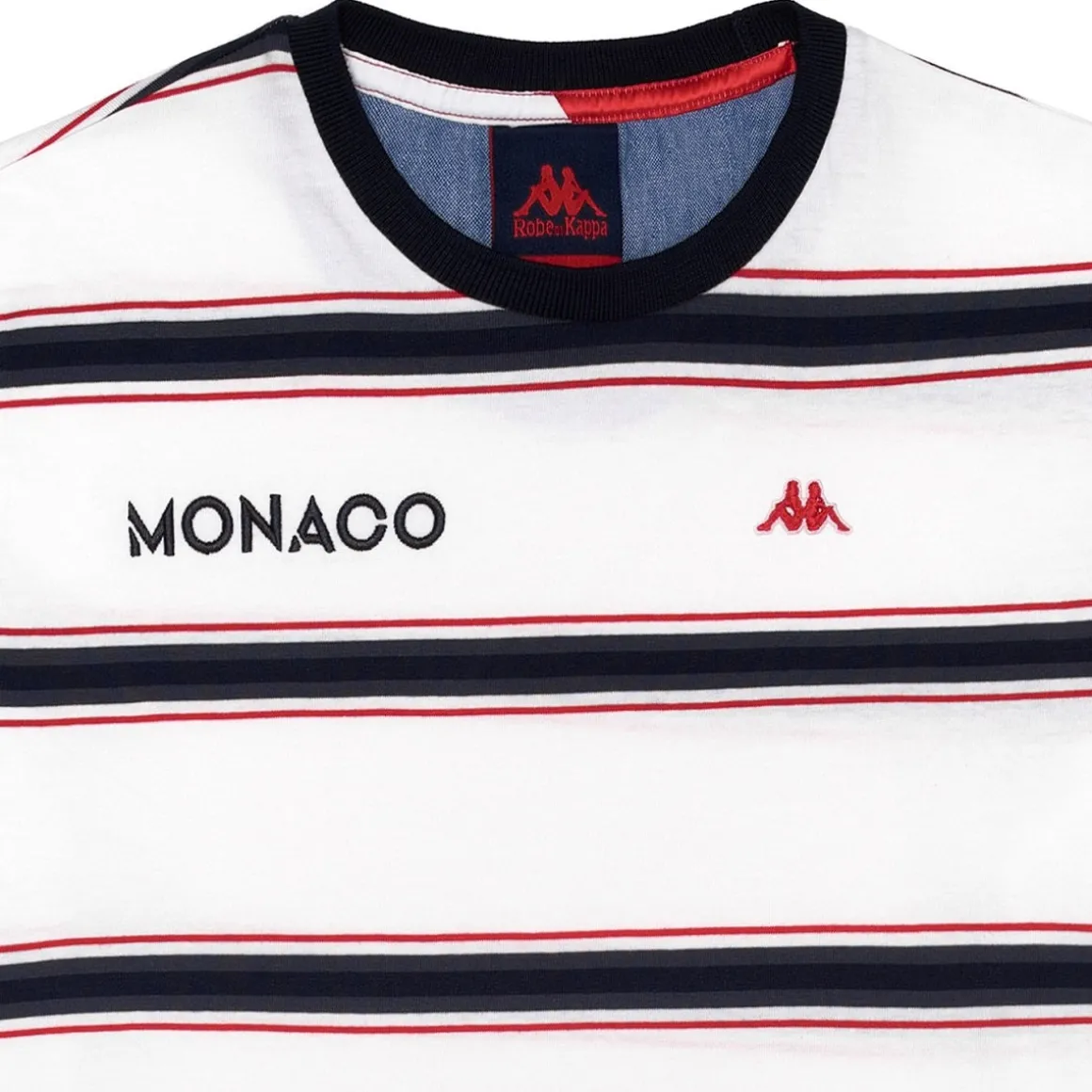 T-Shirt Homme Aya Robe Di Kappa - As Monaco 2023 Blanc