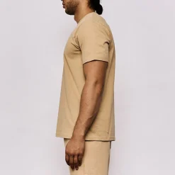 T-Shirt Homme Faccia Sportswear Beige