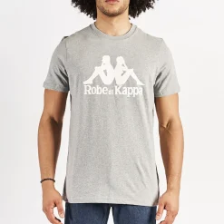 T-Shirt James Robe Di Kappa Gris Homme