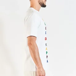 T-Shirt Lindir Robe Di Kappa Blanc Homme