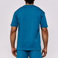 T-Shirt Unisexe Darphis Robe Di Kappa Bleu